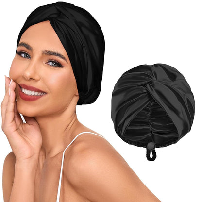 Silk Turban Bonnet