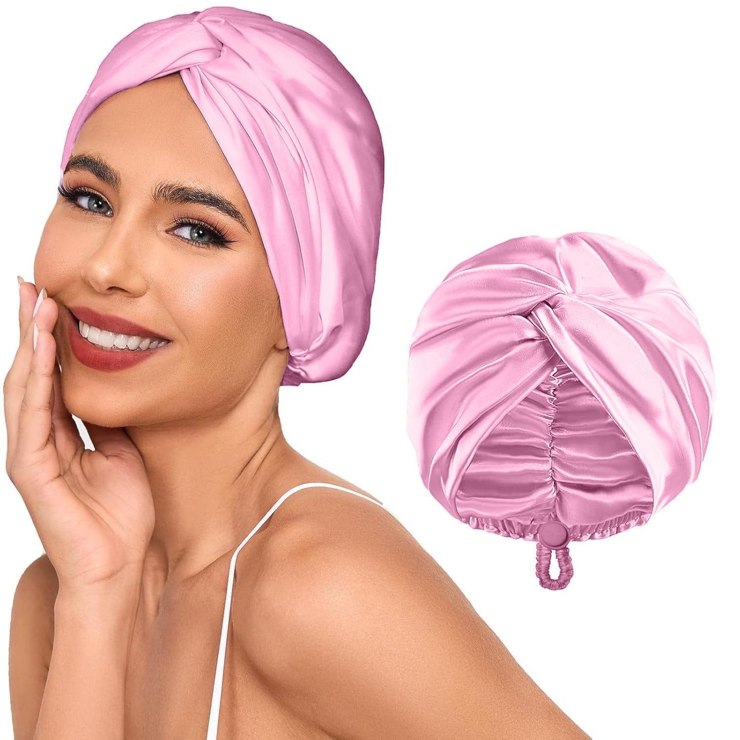 Silk Turban Bonnet